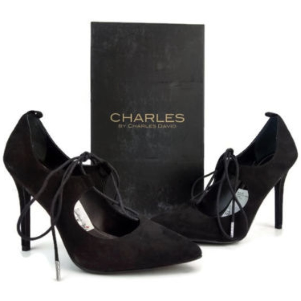 Charles David Women's Blk Pointed Toe Pumps Sz 9.5